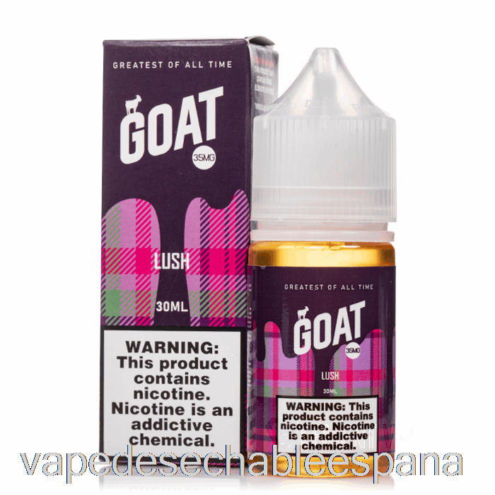 Vape Desechable España Lush - Sales De Cabra - 30ml 50mg